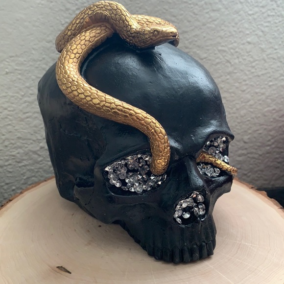 Other - Skeleton Head Snake Halloween Decor